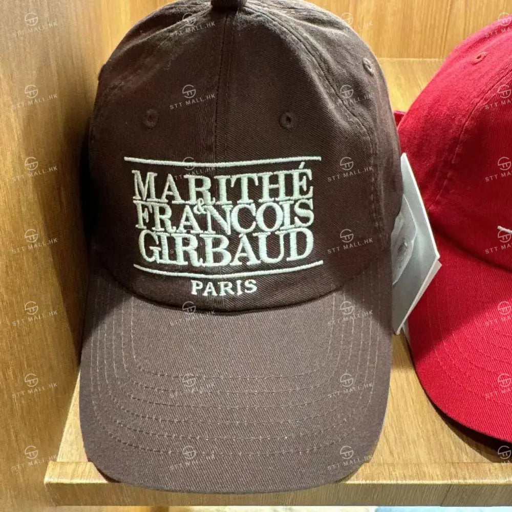 韓國 Marithe Francois Girbaud Classic Logo Cap【MD036】 Dark Brown 一般商品