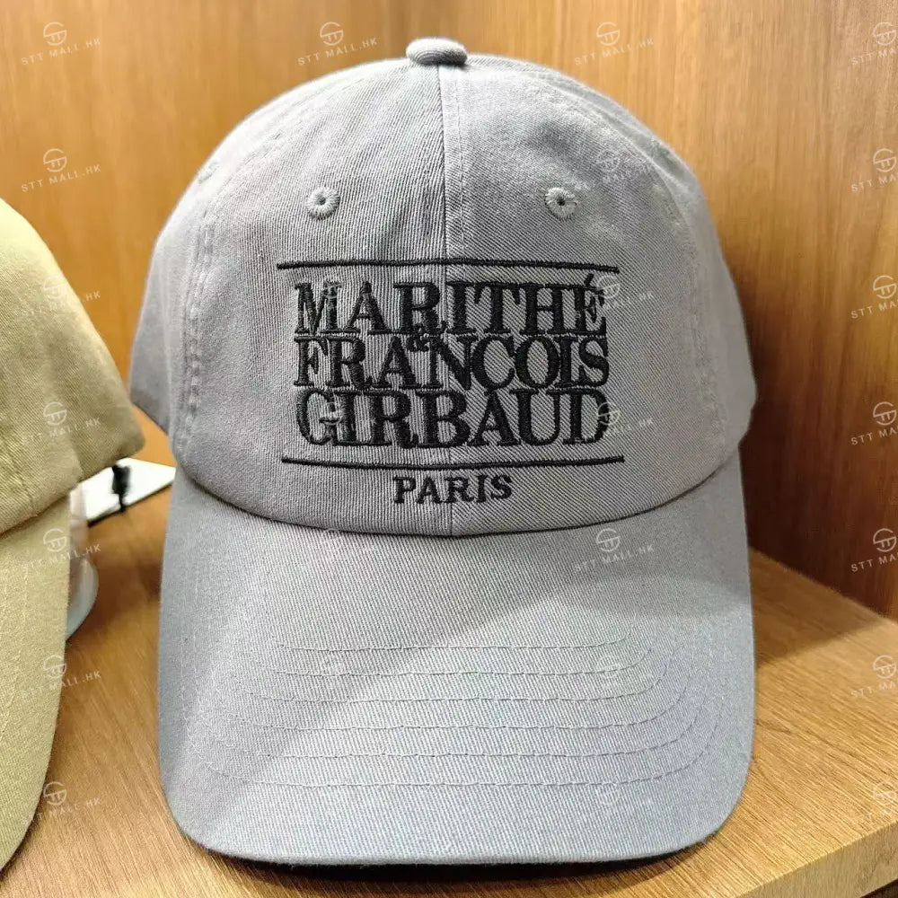 韓國 Marithe Francois Girbaud Classic Logo Cap【MD036】 Gray 一般商品