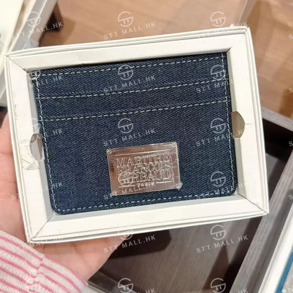 韓國 Marithe Francois Girbaud Classic Logo Card Wallet【MD070】 Indigo 一般商品