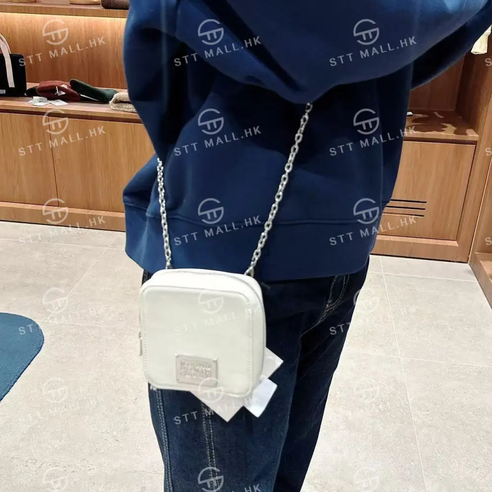 韓國 Marithe Francois Girbaud Classic Logo Chain Zip Wallet【MD068】 一般商品