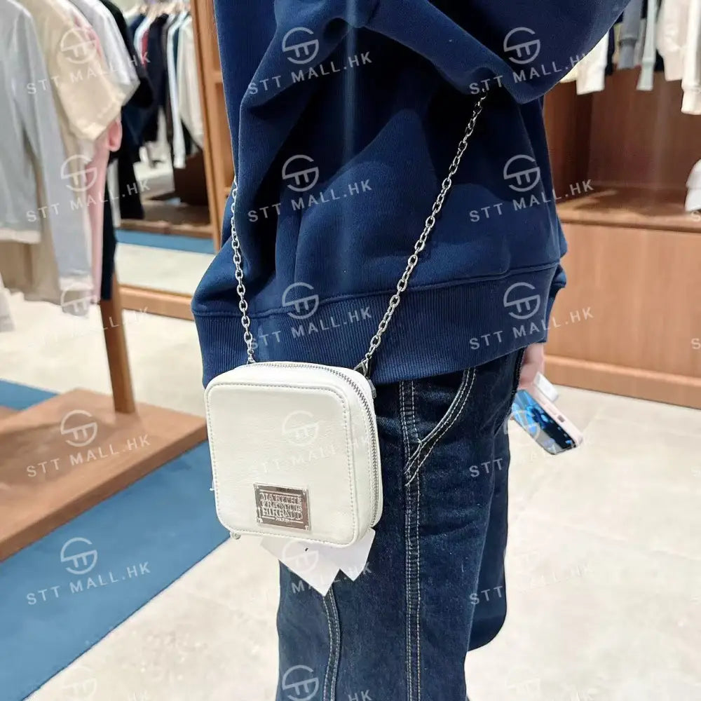 韓國 Marithe Francois Girbaud Classic Logo Chain Zip Wallet【MD068】 一般商品