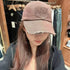 韓國 Marithe Francois Girbaud Classic Logo Damaged Overfit Cap【MD094】 Brown 一般商品