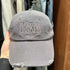 韓國 Marithe Francois Girbaud Classic Logo Damaged Overfit Cap【MD094】 Charcoal 一般商品