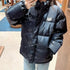 韓國 Marithe Francois Girbaud Classic Logo Down Jacket【MD087】 Navy / XS 一般商品