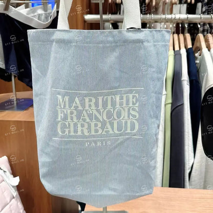 韓國 Marithe Francois Girbaud Classic Logo Eco Bag【MD005】 Stripe 一般商品