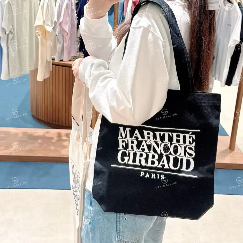 韓國 Marithe Francois Girbaud Classic Logo Eco Bag【MD009】 一般商品