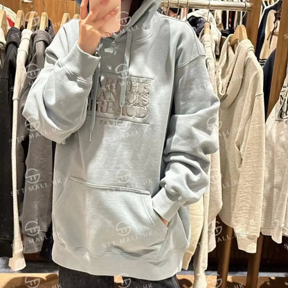 韓國 Marithe Francois Girbaud Classic Logo Embroidery Hoodie (Brushed)【MD040】 一般商品