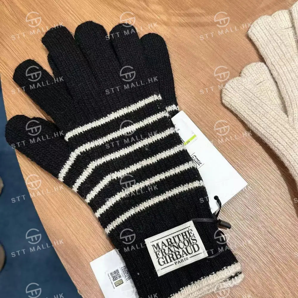 韓國 Marithe Francois Girbaud Classic Logo Glove【MD080】 Black / S 一般商品