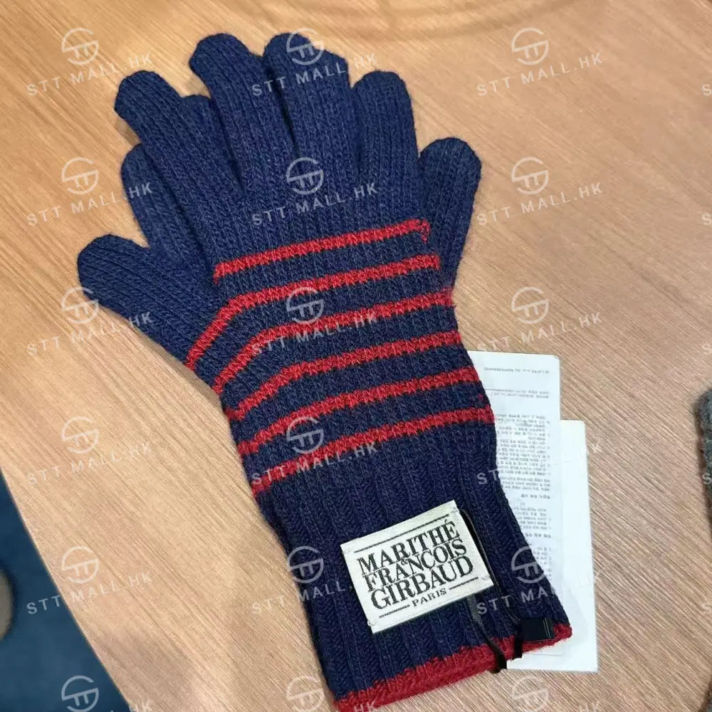 韓國 Marithe Francois Girbaud Classic Logo Glove【MD080】 Navy / S 一般商品