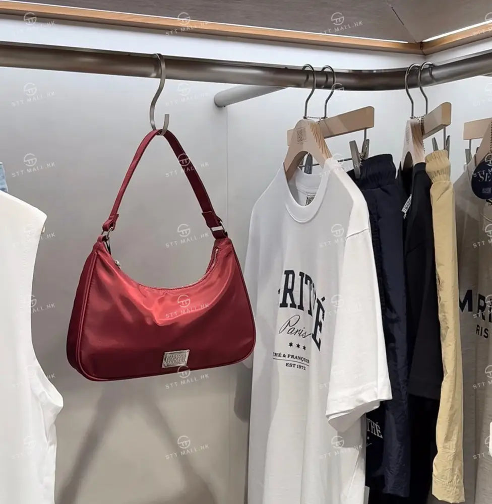 韓國 Marithe Francois Girbaud Classic Logo Hobo Bag【MD019】 一般商品