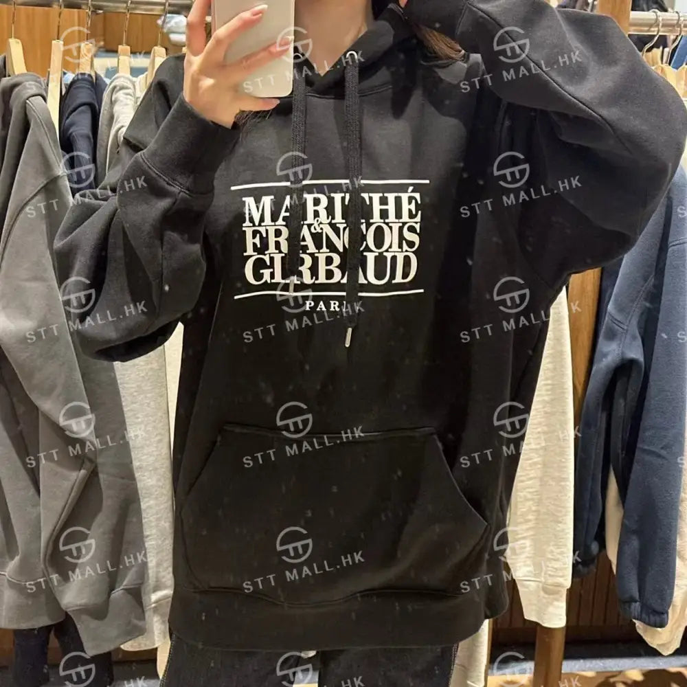 韓國 Marithe Francois Girbaud Classic Logo Hoodie【MD048】 一般商品