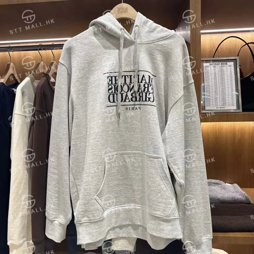 韓國 Marithe Francois Girbaud Classic Logo Hoodie【MD048】 一般商品