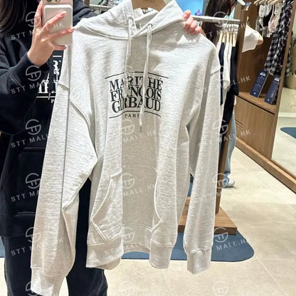 韓國 Marithe Francois Girbaud Classic Logo Hoodie【MD048】 一般商品