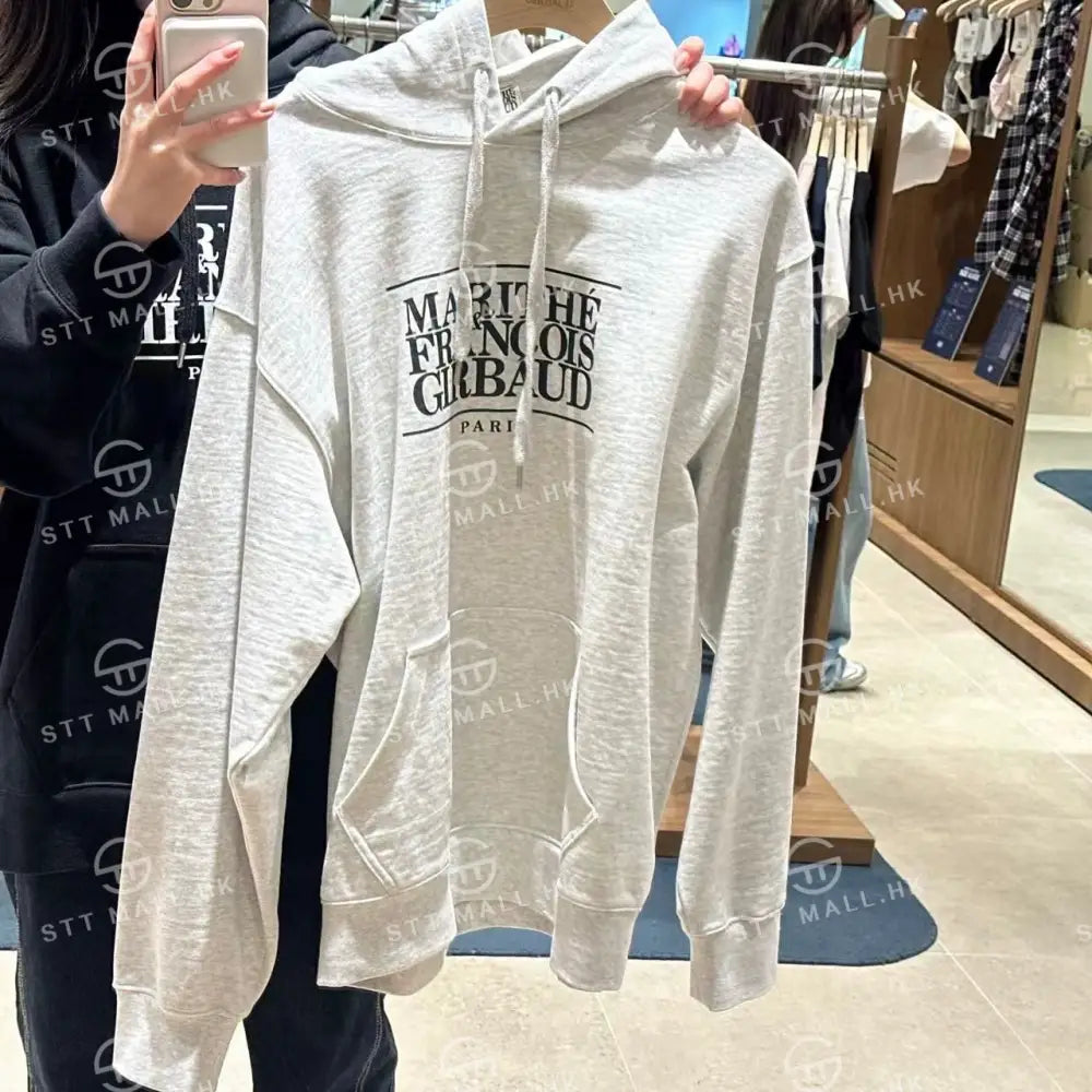 韓國 Marithe Francois Girbaud Classic Logo Hoodie【MD048】 一般商品