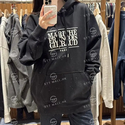 韓國 Marithe Francois Girbaud Classic Logo Hoodie【MD048】 一般商品