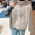 韓國 Marithe Francois Girbaud Classic Logo Knit Pullover【MD059】 Oatmeal / S 一般商品