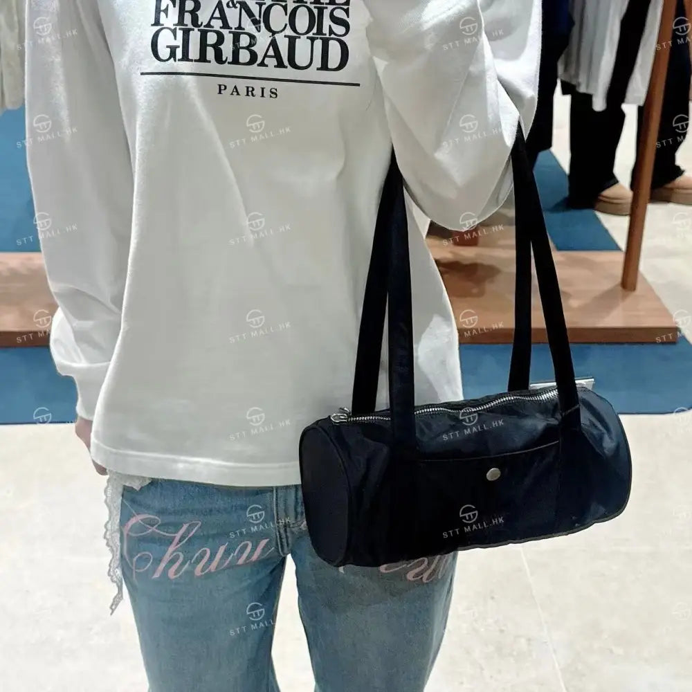 韓國 Marithe Francois Girbaud Classic Logo Mini Duffle Bag【MD015】 Black 一般商品