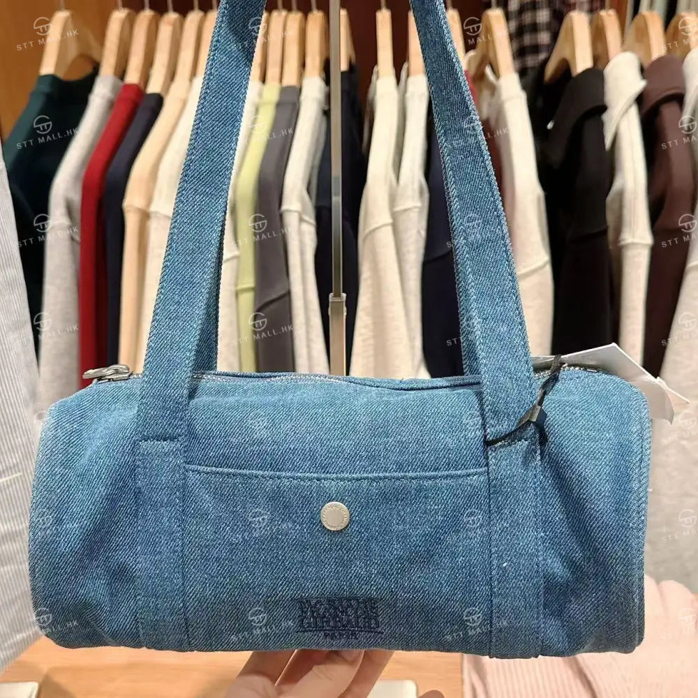 韓國 Marithe Francois Girbaud Classic Logo Mini Duffle Bag【MD015】 Blue 一般商品