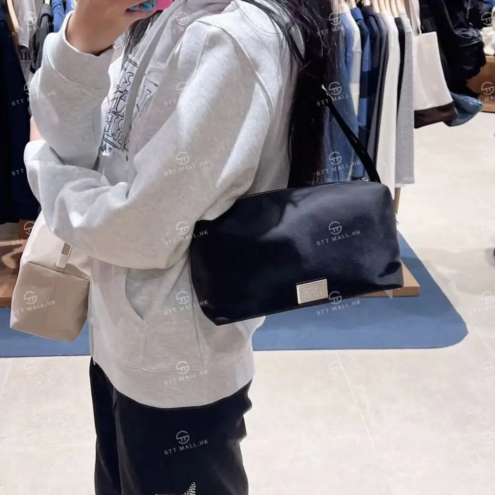 韓國 Marithe Francois Girbaud Classic Logo Nylon Box Bag【MD183】 一般商品