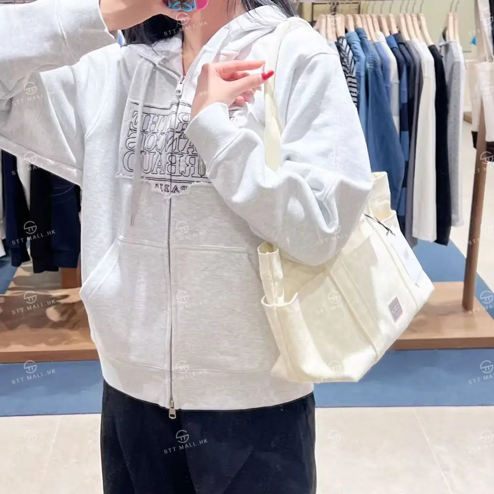 韓國 Marithe Francois Girbaud Classic Logo Pattern Canvas Shoulder Bag【MD187】 一般商品