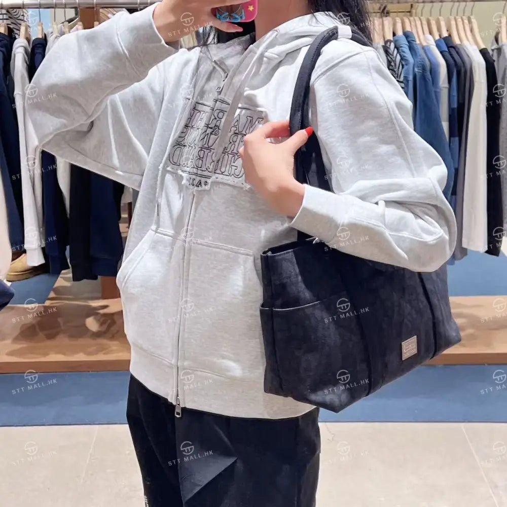 韓國 Marithe Francois Girbaud Classic Logo Pattern Canvas Shoulder Bag【MD187】 一般商品