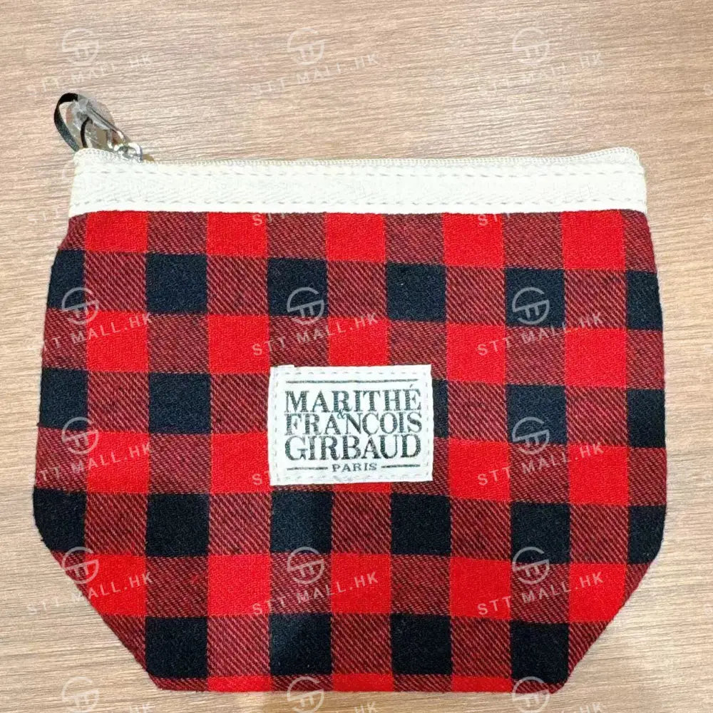 韓國 Marithe Francois Girbaud Classic Logo Pouch【MD065】 Red 一般商品