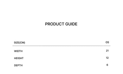 韓國 Marithe Francois Girbaud Classic Logo Square Mini Tote Bag【MD024】 Black 一般商品