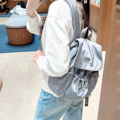 韓國 Marithe Francois Girbaud Classic Logo Stopper Backpack【MD028】 Charcoal 一般商品