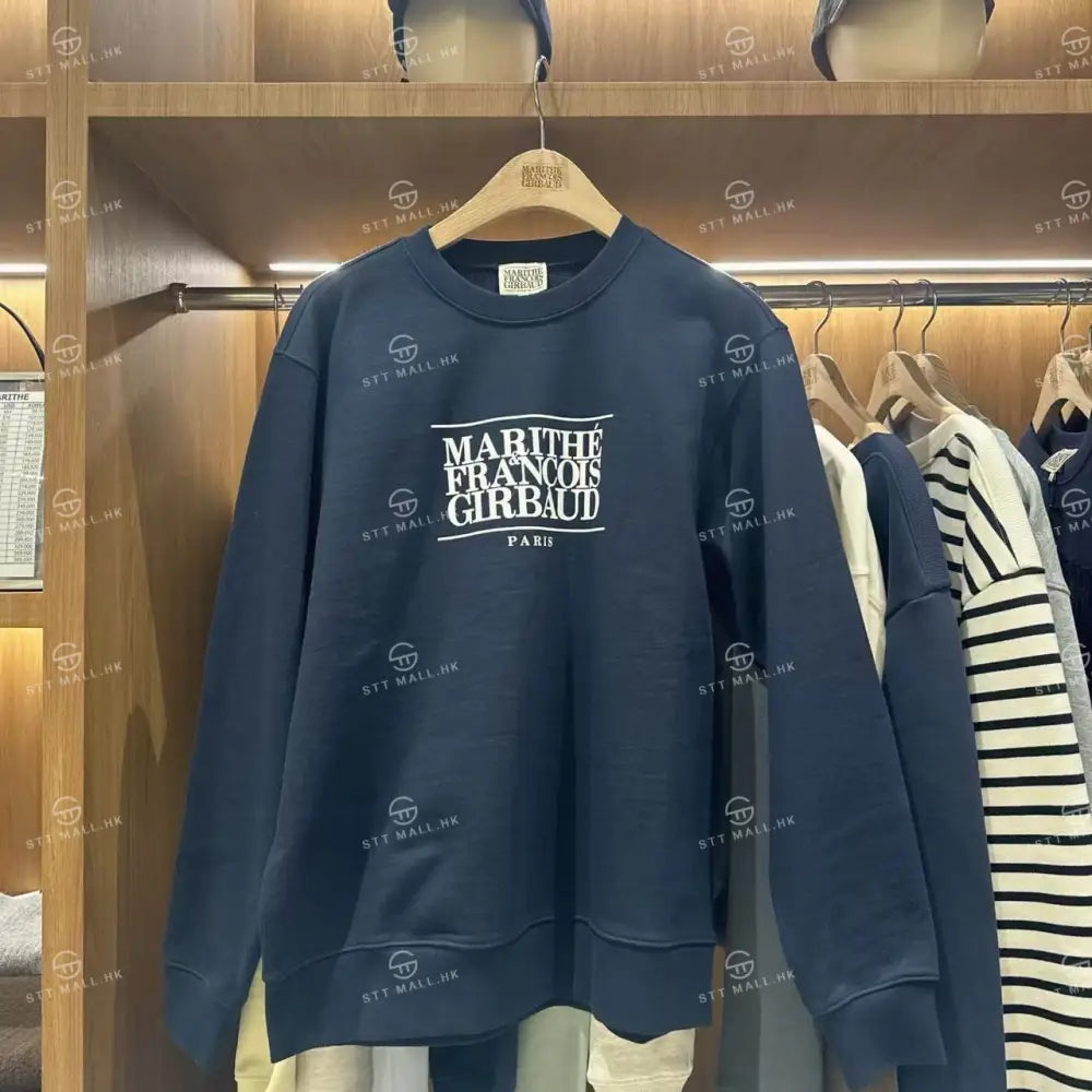 韓國 Marithe Francois Girbaud Classic Logo Sweatshirt【MD061】 一般商品