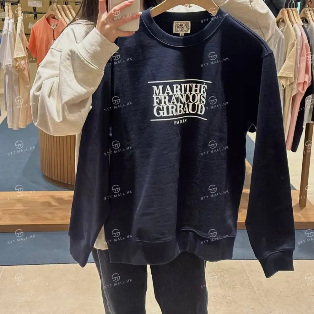 韓國 Marithe Francois Girbaud Classic Logo Sweatshirt【MD061】 一般商品