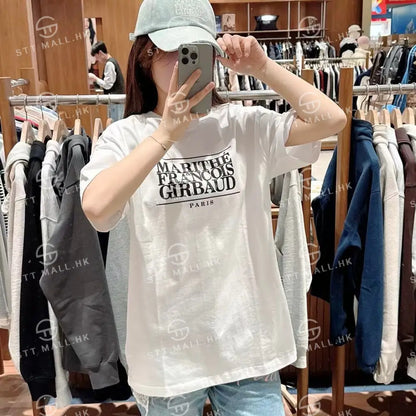 韓國 Marithe Francois Girbaud Classic Logo Tee【MD049】 一般商品