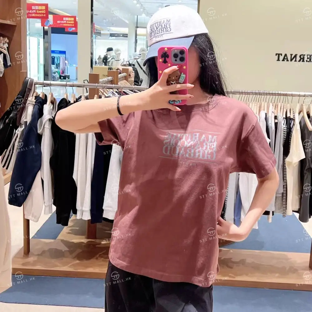 韓國 Marithe Francois Girbaud Classic Logo Tee【MD158】 一般商品