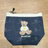 韓國 Marithe Francois Girbaud Doodle Bear Pouch【MD066】 Navy 一般商品
