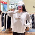 韓國 Marithe Francois Girbaud Doodle Classic Logo Long Sleeve Tee【MD170】 White / S 一般商品