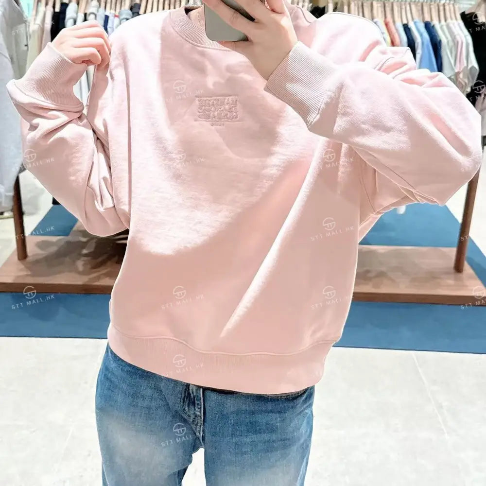 韓國 Marithe Francois Girbaud Drawing Classic Logo Swetshirt【MD121】 一般商品