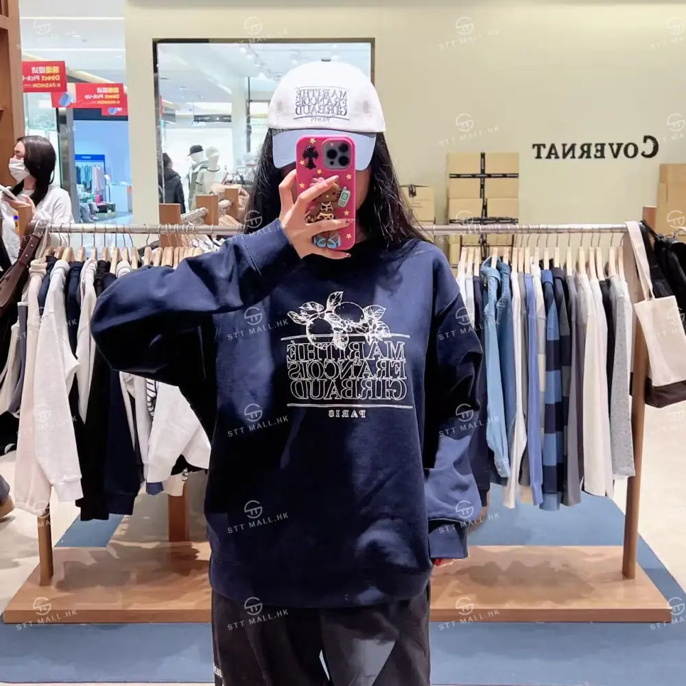 韓國 Marithe Francois Girbaud Lemon Classic Logo Sweatshirt【MD180】 一般商品