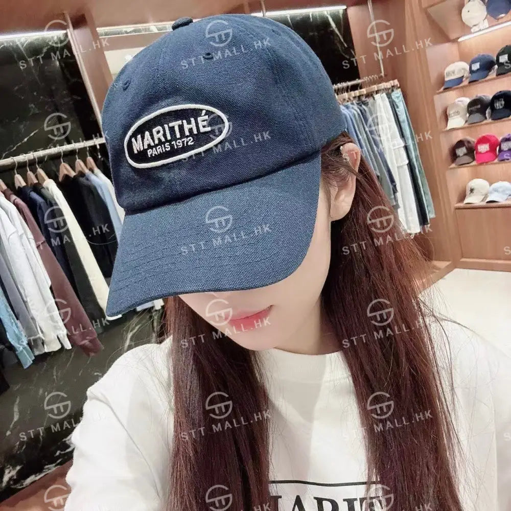 韓國 Marithe Francois Girbaud Oval Regular Logo Cap【MD030】 一般商品