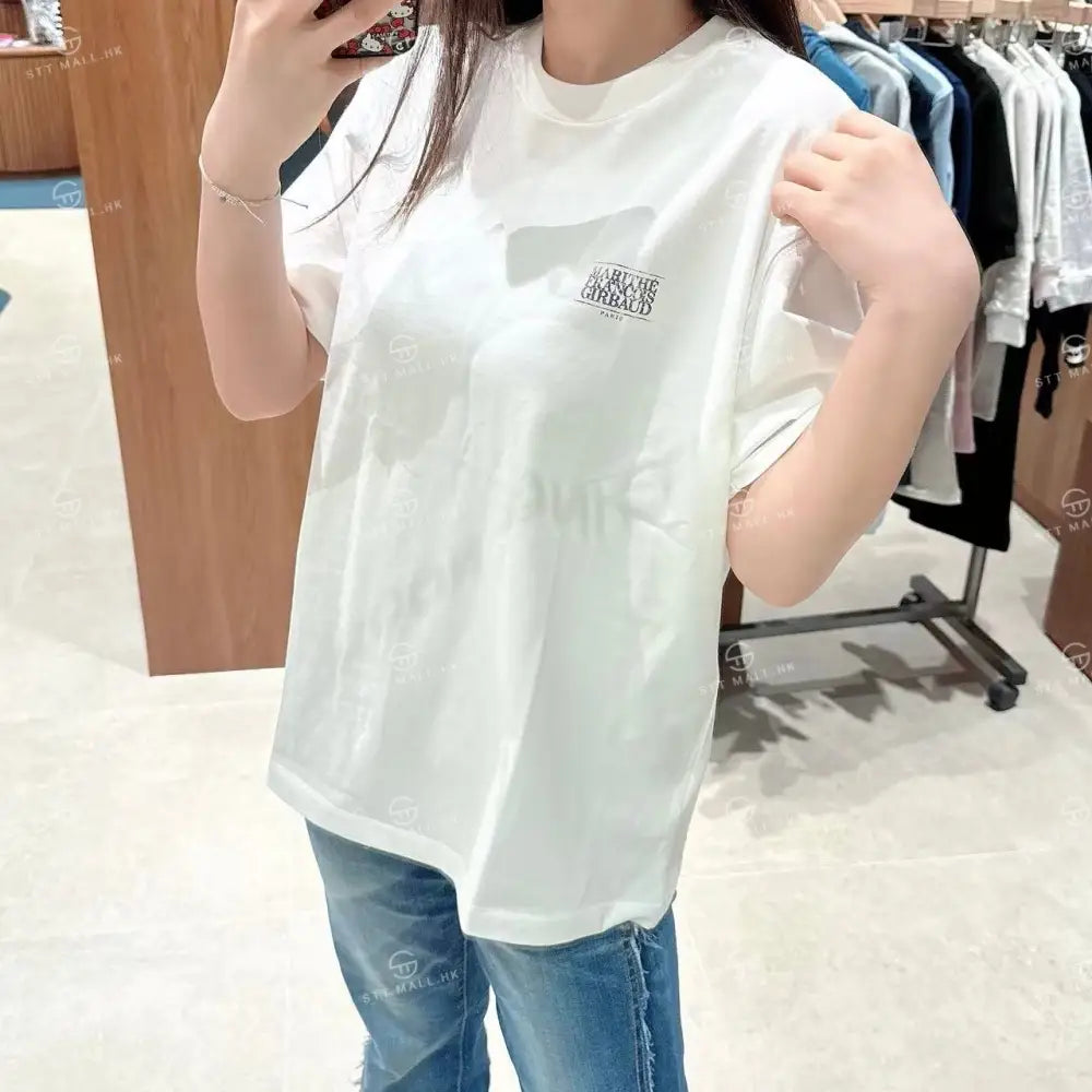 韓國 Marithe Francois Girbaud Pony Classic Logo Tee【MD095】 一般商品