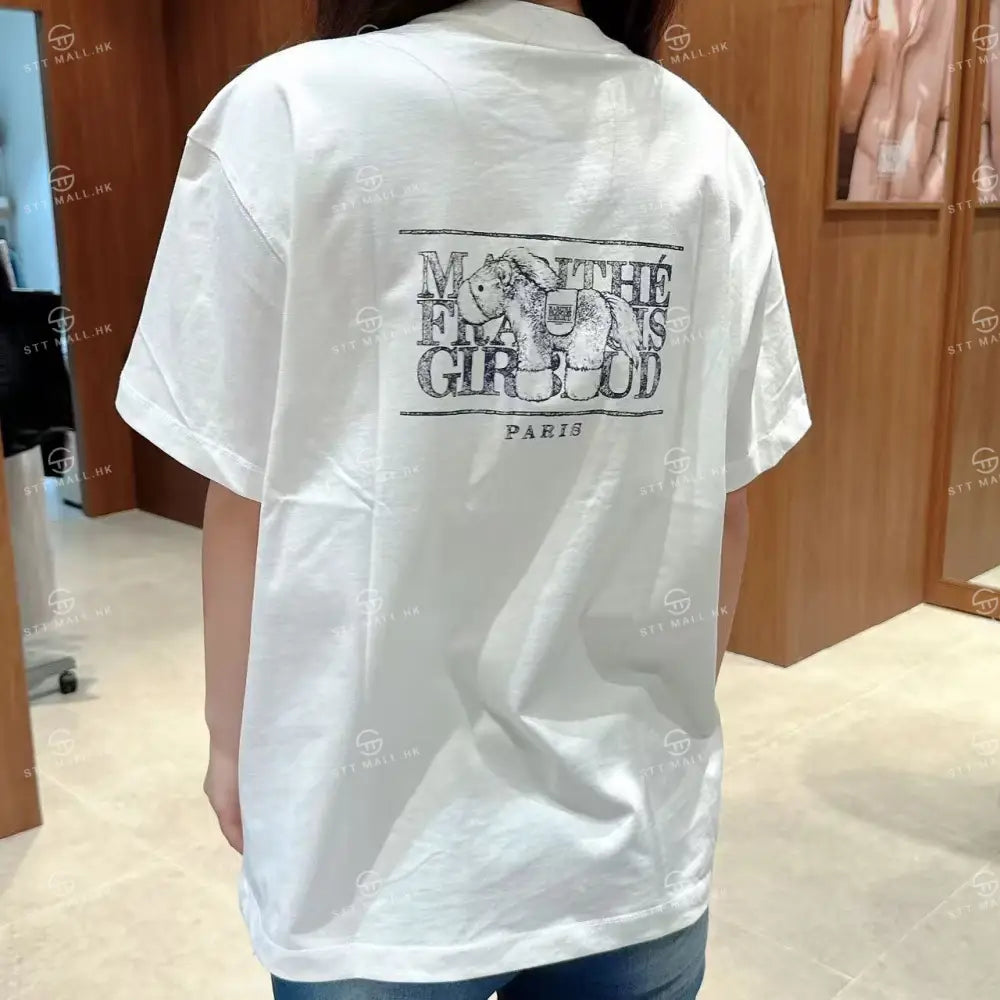 韓國 Marithe Francois Girbaud Pony Classic Logo Tee【MD095】 一般商品