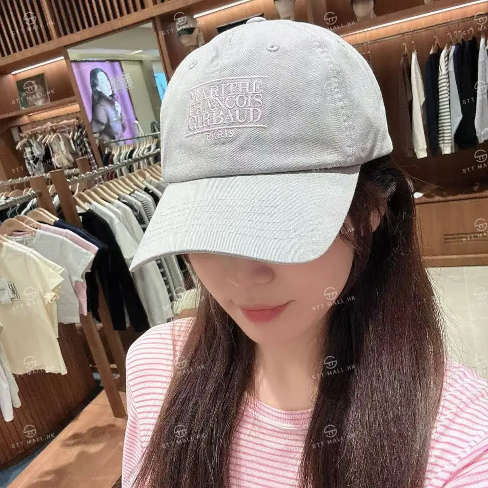 韓國 Marithe Francois Girbaud Small Classic Logo Cap【MD034】 一般商品