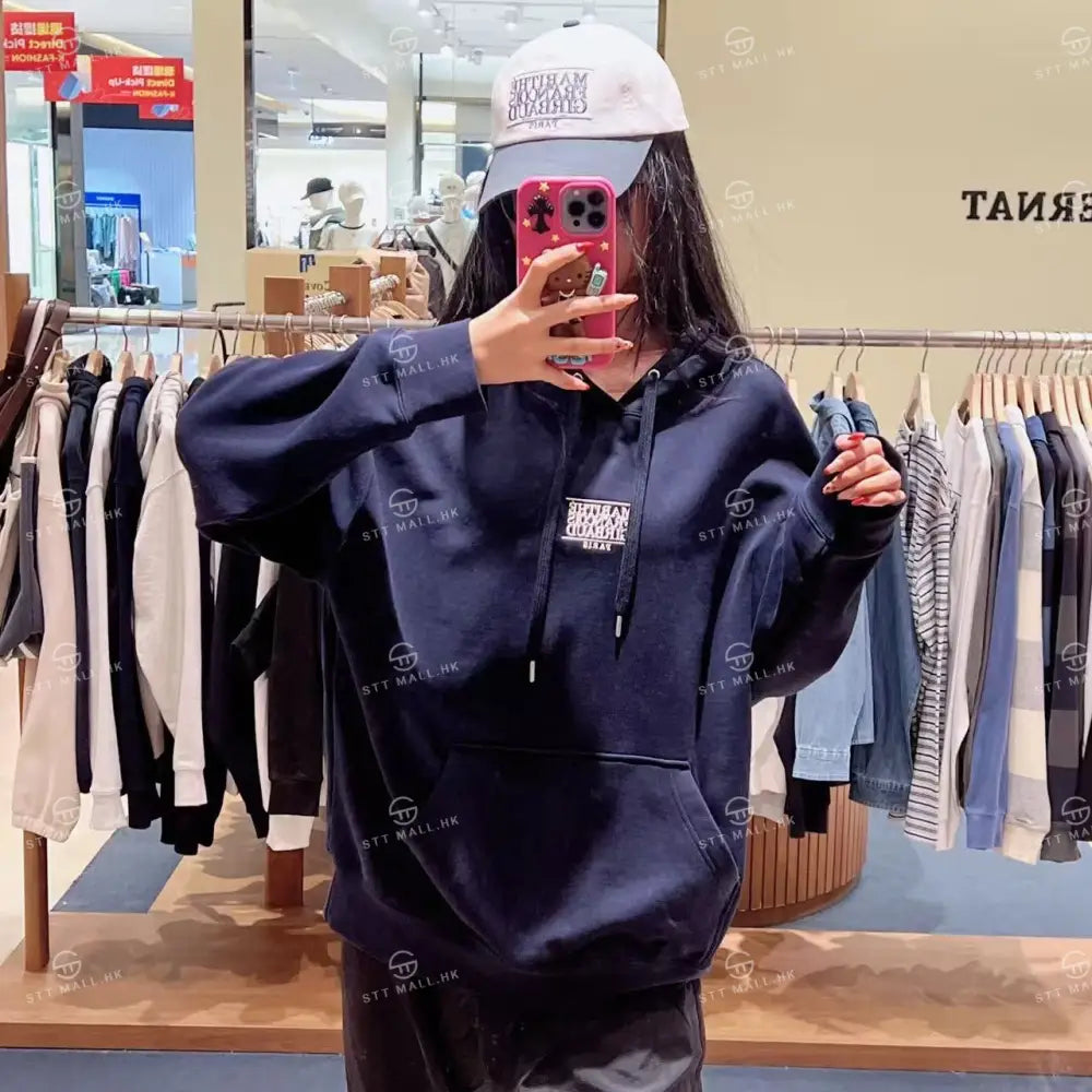 韓國 Marithe Francois Girbaud Small Classic Logo Hoodie【MD142】 一般商品