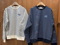 韓國 Marithe Francois Girbaud Small Classic Logo Stripe Sweatshirt【MD132】 一般商品