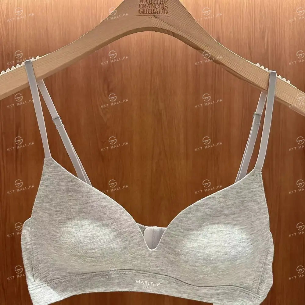 韓國 Marithe Francois Girbaud Underwear W Basic Logo Bra【MD100】 Heather Gray / S 一般商品