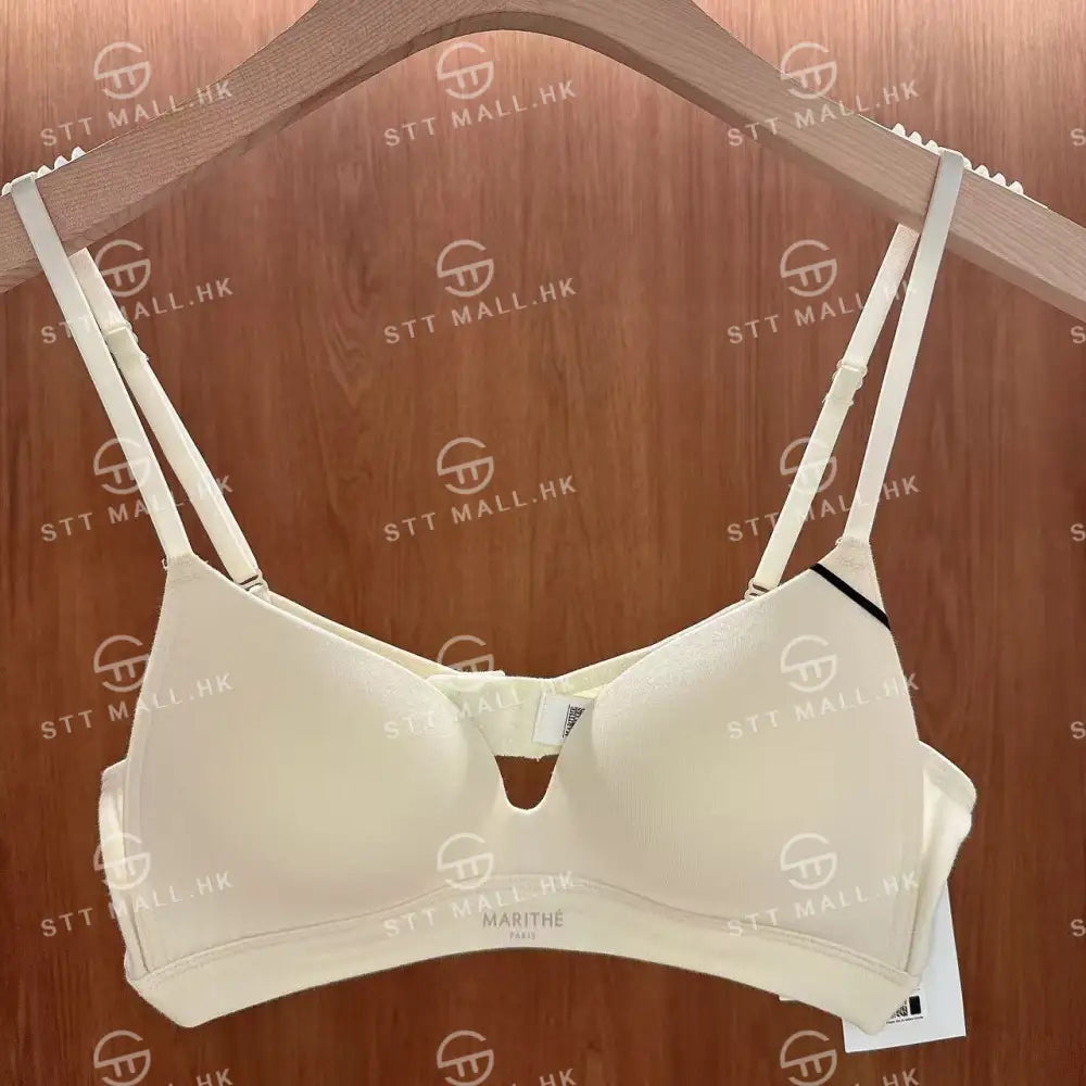 韓國 Marithe Francois Girbaud Underwear W Basic Logo Bra【MD100】 Ivory / S 一般商品