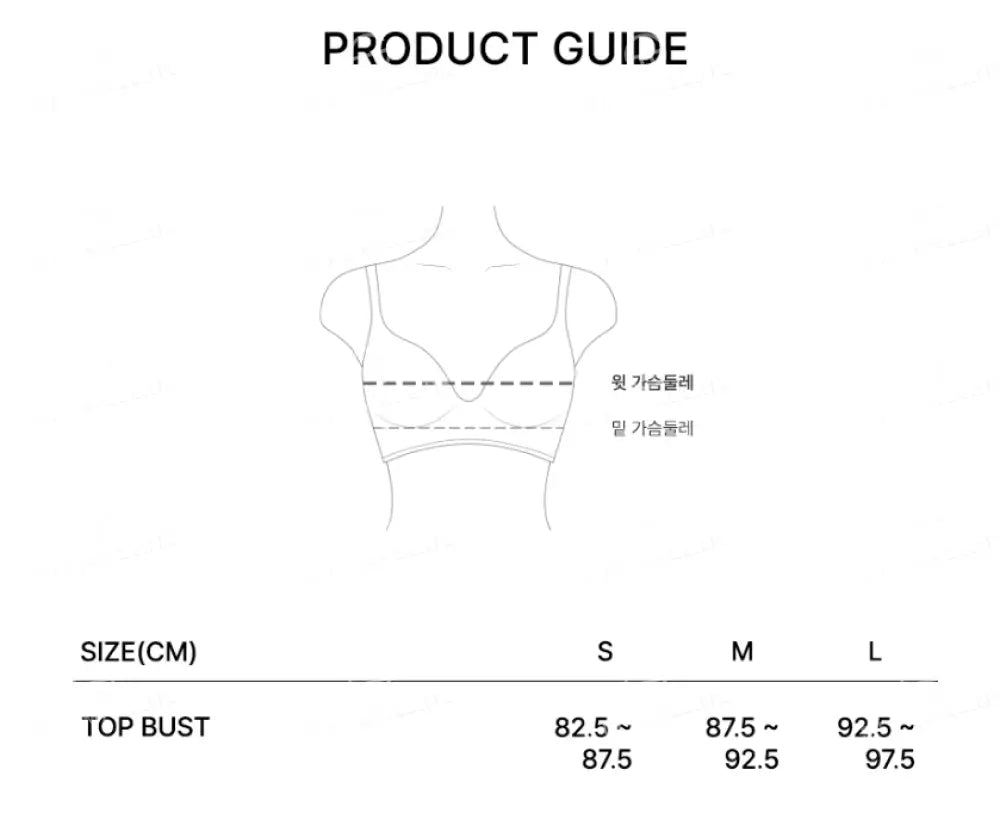 韓國 Marithe Francois Girbaud Underwear W Basic Logo Bra【MD100】 一般商品