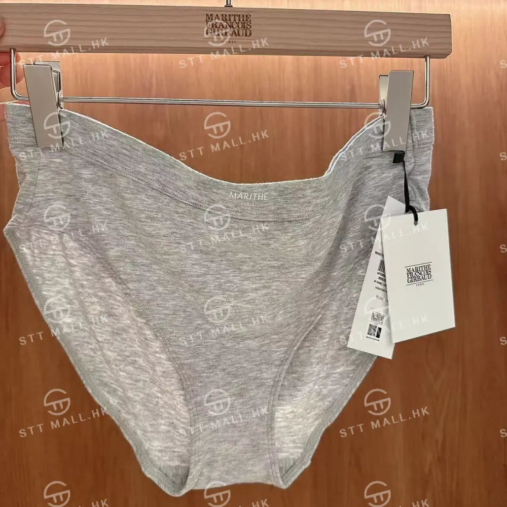 韓國 Marithe Francois Girbaud Underwear W Basic Logo Hipster【MD101】 Heather Gray / S 一般商品