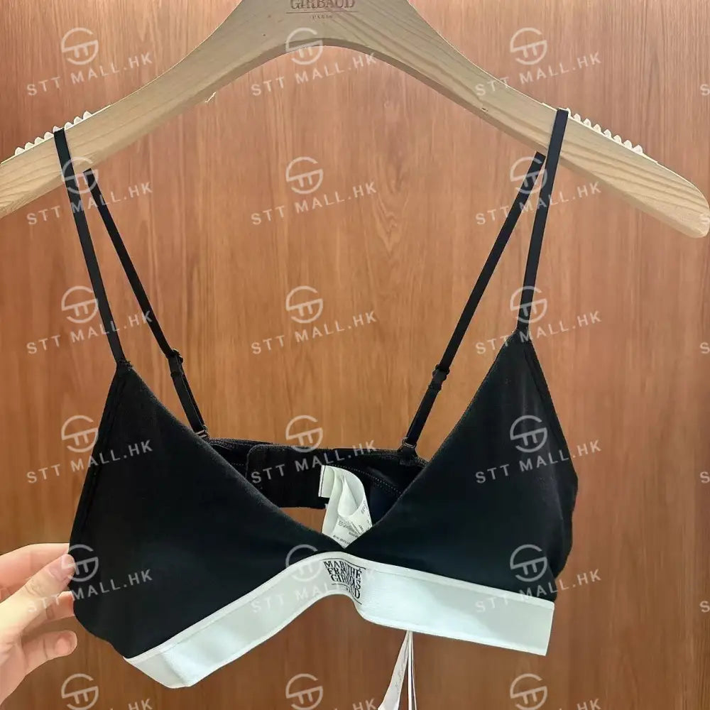 韓國 Marithe Francois Girbaud Underwear W Classic Logo Eband Bra【MD098】 Black / S 一般商品