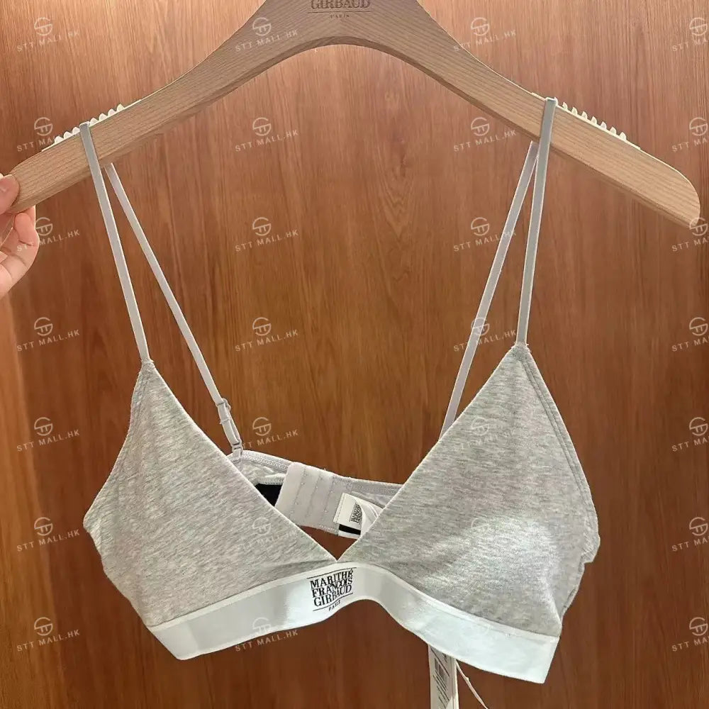 韓國 Marithe Francois Girbaud Underwear W Classic Logo Eband Bra【MD098】 Heather Gray / S 一般商品