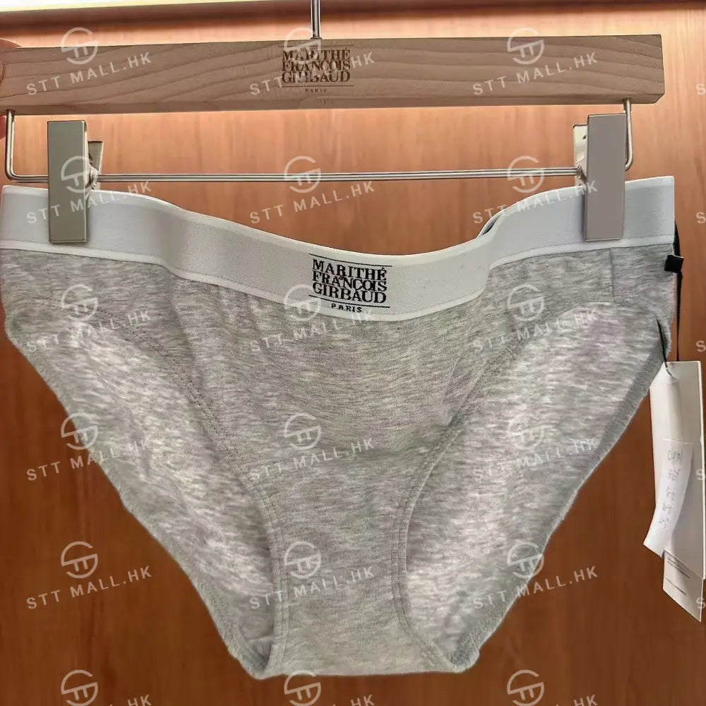 韓國 Marithe Francois Girbaud Underwear W Classic Logo Eband Hipster【MD099】 Heather Gray / S 一般商品