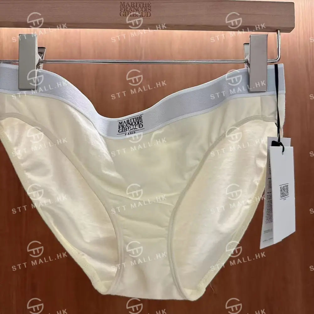 韓國 Marithe Francois Girbaud Underwear W Classic Logo Eband Hipster【MD099】 Ivory / S 一般商品